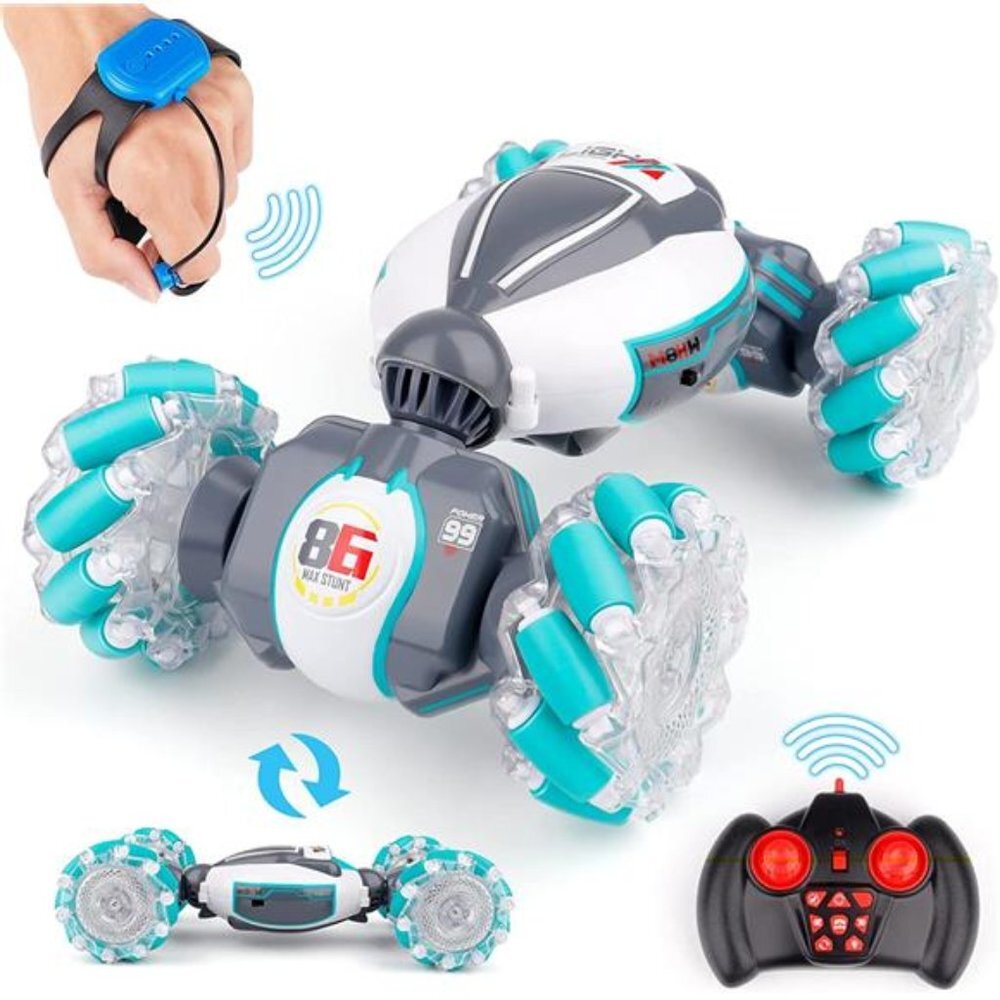 Gesture Sensing RC Stunt Car Toys for 6-12 yr Boys - Best Birthday Gifts for Kid